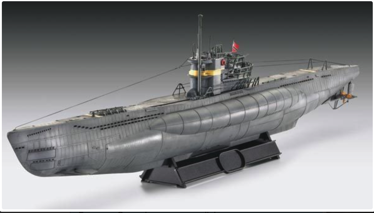 maquette sous marin u-boat type VII /C41