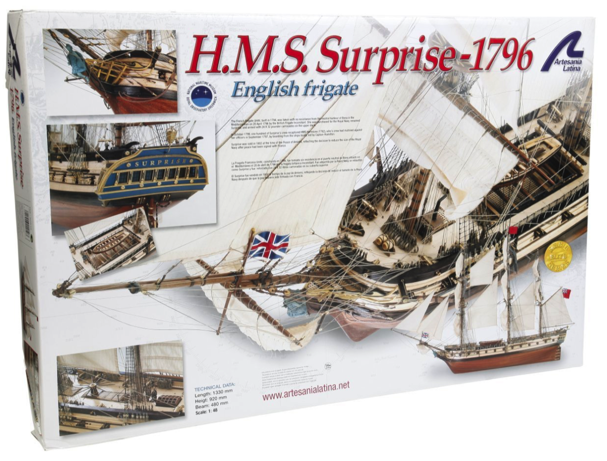 maquette HMS Surprise