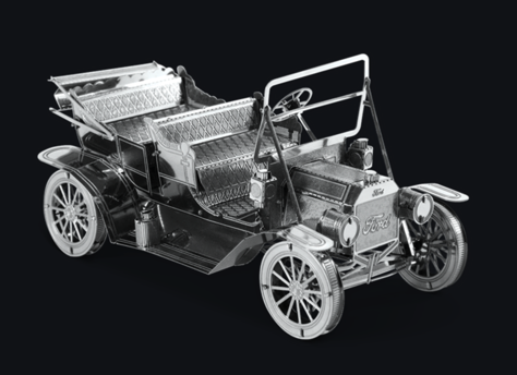 Maquette voiture à construire métal - Arena Ludica