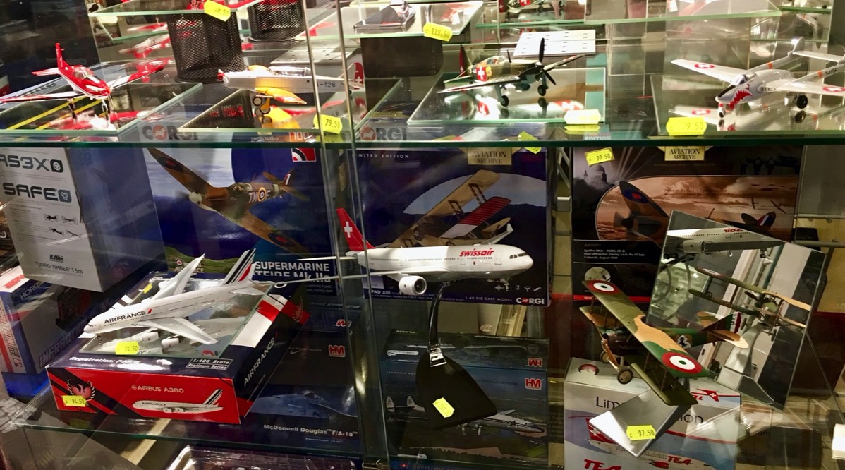 Maquettes avions de collection suisse